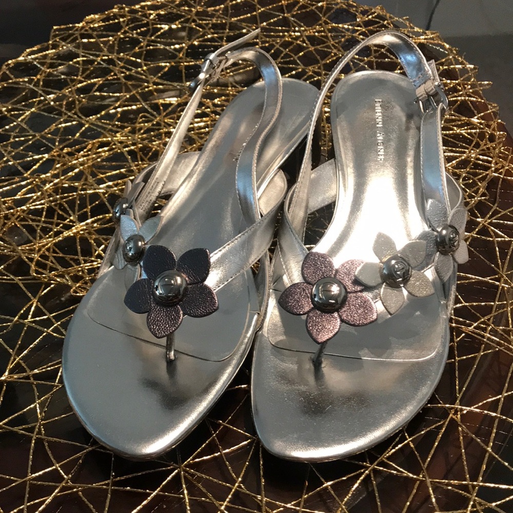New Silver Sandals